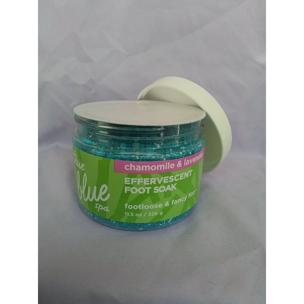 Bath & Body Works True Blue Spa Chamomile & Lavender Effervescent Foot Soak